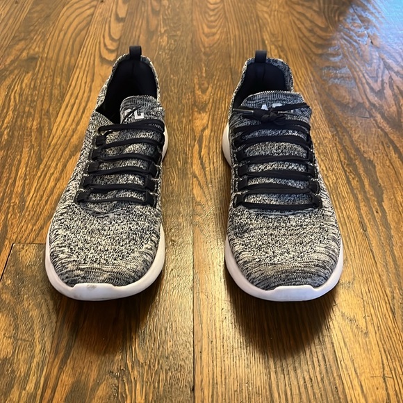 Men's APL Blue/Gray Knit Sneakers - Picture 2 of 4
